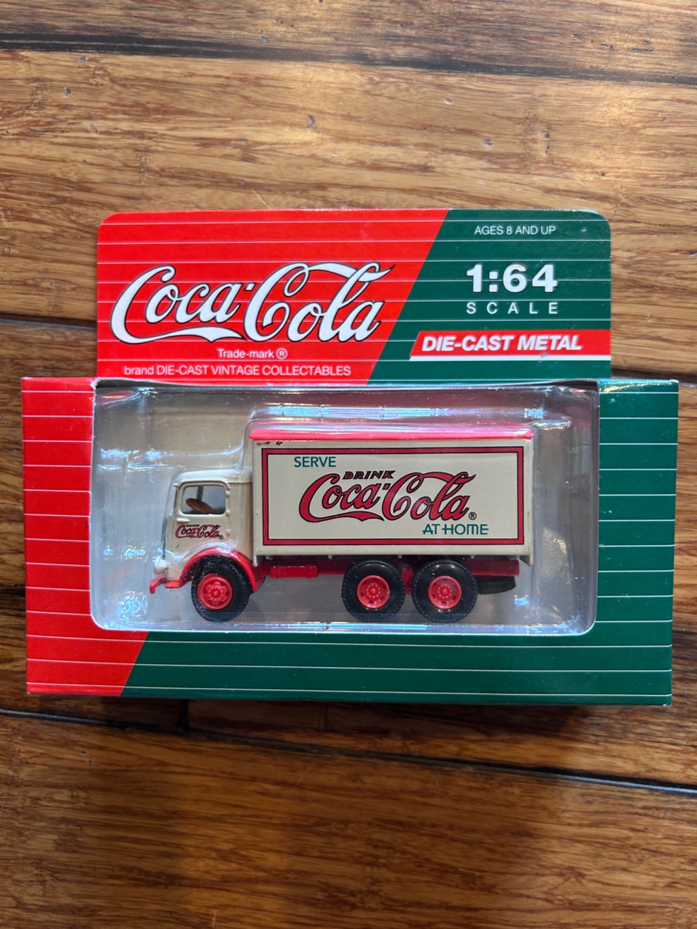 Coca-Cola Vintage Vehicles. 1:64 scale die cast metal vehicle. Mack Model CJ c02